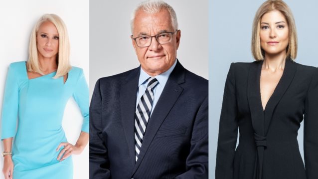 Ράνια Τζίμα, Κατερίνα Παναγοπούλου &amp; Γιάννης Πρετεντέρης ξανά στα ηνία της ενημέρωσης του MEGA