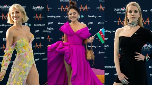 Το τιρκουάζ χαλί της Eurovision συναγωνίζεται τα Grammy και το Met Gala | Όλες οι φετινές εμφανίσεις