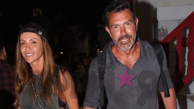 Ιωσήφ Μαρινάκης &amp; Χρύσα Καλπάκη: Ερωτευμένοι στη Μύκονο! Όλες οι φωτογραφίες