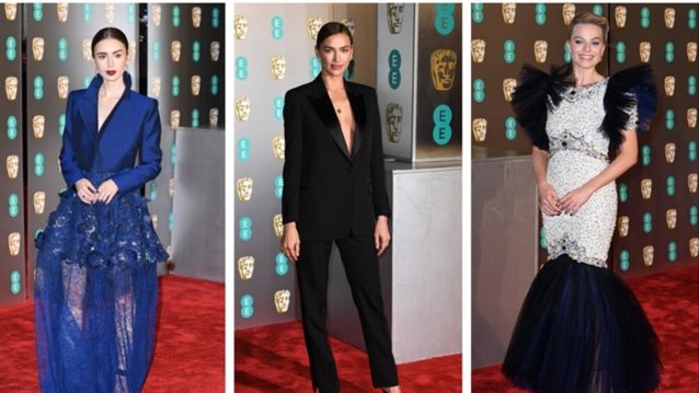 BAFTAs 2019: Δες τις εμφανίσεις από το κόκκινο χαλί των βρετανικών βραβείων
