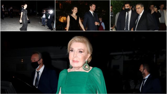 Φίλιππος Γλύξμπουργκ &amp; Νίνα Φλορ | Λαμπερές παρουσίες στη γαμήλια δεξίωση του βασιλικού ζεγαριού