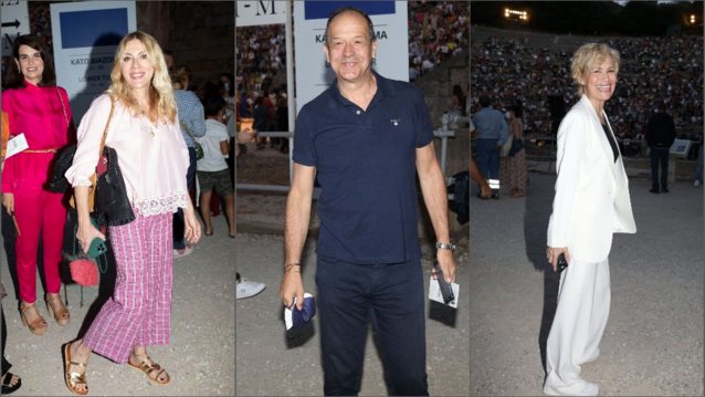 Η &quot;Μήδεια&quot; έκανε πρεμιέρα στην Επίδαυρο - Οι λαμπερές εμφανίσεις