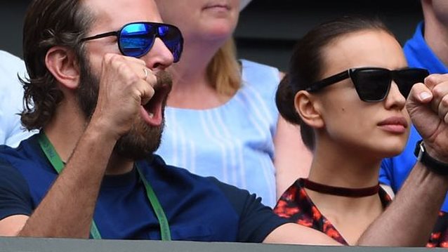 Wimbledon: Οι Καλύτερες Celebrity Αντιδράσεις Που Εντόπισε Ο Φακός!: Όταν η Beyonce πανηγυρίζει και η Irina Shayk καυγαδίζει με τον Bradley Cooper