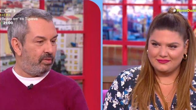 Δανάη Μπάρκα | Βούρκωσε ακούγοντας τον Χρήστο Χατζηπαναγιώτη να μιλάει για τον γάμο της