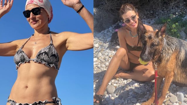 8 διάσημες Ελληνίδες άνω των 50 ετών ποζάρουν με μαγιό