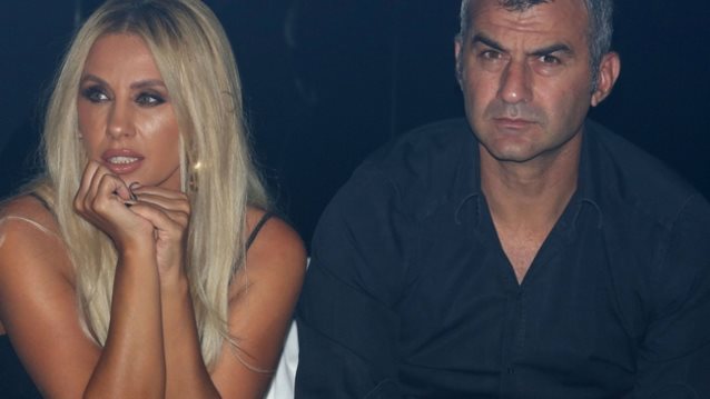 Γωγώ Μαστροκώστα- Τραϊανός Δέλλας: Νυχτερινή έξοδος για δυο: Φωτογραφίες