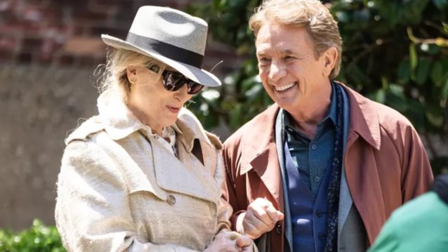 Meryl Streep και Martin Short ανταλλάσσουν ένα τρυφερό φιλί στους δρόμους της Νέας Υόρκης