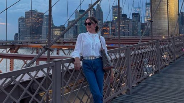 Βόλτα στη Νέα Υόρκη για την Τατιάνα Στεφανίδου και τη Λυδία Ευαγγελάτου