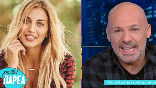 Κωνσταντίνα Σπυροπούλου: Βγήκε on air στον Μουτσινά &amp; το αποτέλεσμα ήταν επικό! Δείτε το video