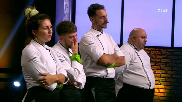 &quot;Top Chef&quot; | Οι κριτες ανεβαζουν τον πηχη! Αυτος ειναι ο τριτος υποψηφιος προς αποχωρηση