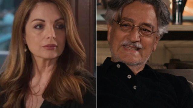 Η Άντζελα Γκερέκου εύχεται στον Νίκο Γαλανό με ένα βίντεο από τα γυρίσματα της "Γης της Ελιάς"