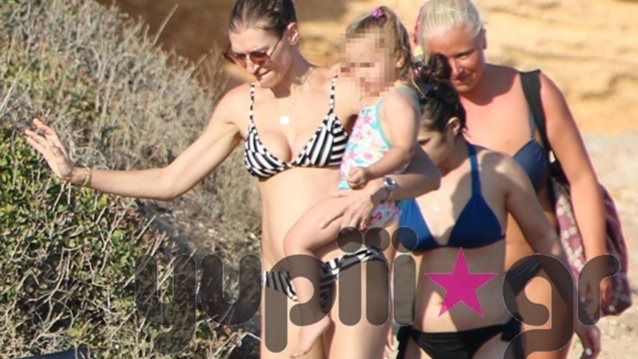 Ζέτα Δούκα: Μαζί με την κόρη της στα Κουφονήσια