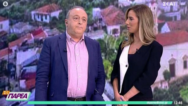 Ο Δημήτρης Καμπουράκης ανακοίνωσε on air το τέλος του από τον ΣΚΑΪ:&quot;Ολοκληρώνω σήμερα τον κύκλο μου και στην εκπομπή και στο κανάλι&quot;