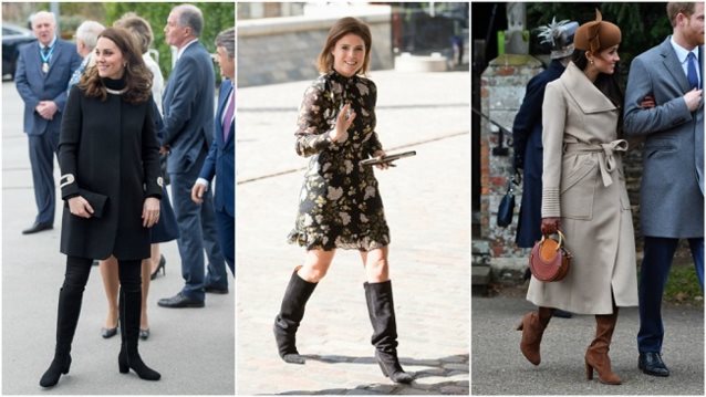 Kate Middleton &amp; Meghan Markle: Δες πώς συνδυάζουν τις μπότες τους και ντύσου σαν royal