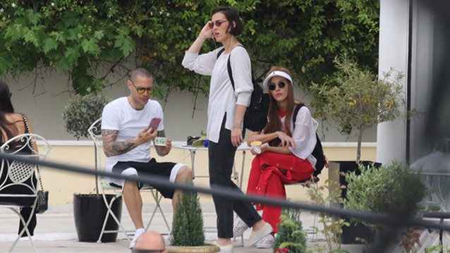 Πάρις Κασιδόκωστας - Τάμτα: Η σπάνια έξοδος με την κόρη της: Φωτογραφίες