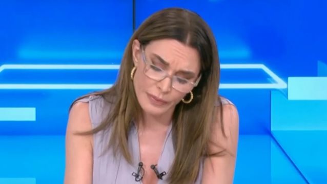 Η Στεφανίδου έβαλε τα κλάματα on air διαβάζοντας την κατάθεση κατά του Λύτρα