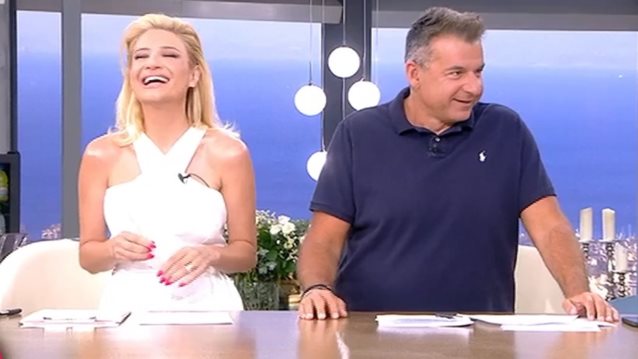 Φαίη Σκορδά στον Γιώργο Λιάγκα: &quot;Θα τη βγάλεις την εκπομπή;&quot;