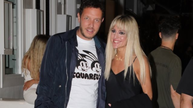 Ο Σπύρος Δημητρίου μαζί με τη φημολογούμενη σχέση του στη Μύκονο