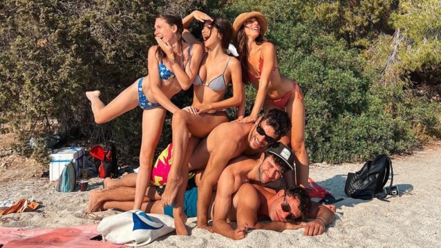 Η &quot;Γη της Ελιάς&quot; πήγε διακοπές – Αφροδίτη Λιάντου &amp; Αλέξανδρος Σκουρλέτης μαζί εν μέσω φημών περί σχέσης