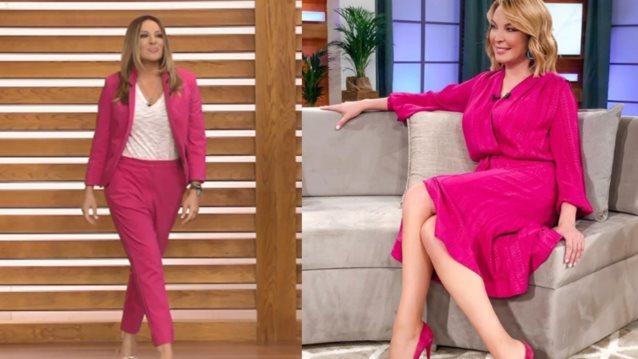 Nαταλία Γερμανού | Τατιάνα Στεφανίδου: Με το ίδιο χρώμα στις πρεμιέρες τους!