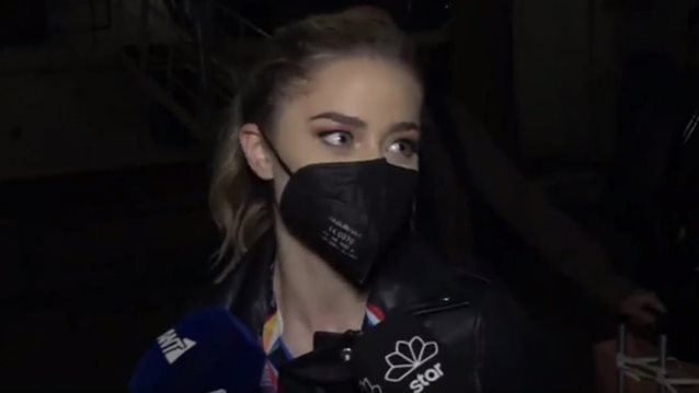 Eurovision 2021 | Στεφανία Λυμπερακάκη: &quot;Έπαθα σοκ με τα ουρλιαχτά την ώρα που τραγουδούσα&quot;