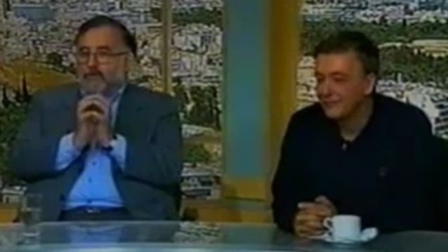 Ανδρέας &amp; Θάνος Μικρούτσικος: Η σπάνια κοινή τηλεοπτική συνάντηση