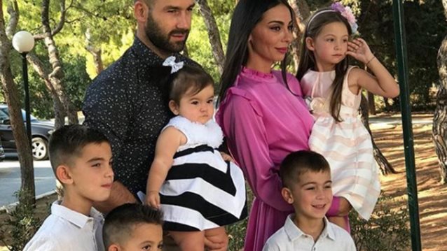 Ολυμπία Χοψονίδου &amp; Βασίλης Σπανούλης: Βάφτισαν την κόρη τους! Οι πρώτες φωτογραφίες