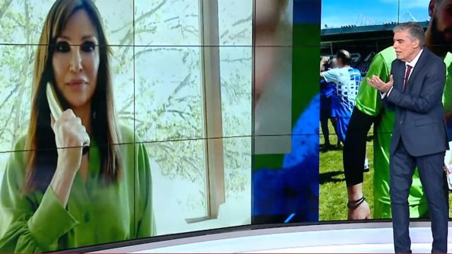 Η Βίκυ Χατζηβασιλείου στο "Live News": "Ο Μάνος Δασκαλάκης είναι δασκαλεμένος – H Ρούλα Πισπιρίγκου μας γλεντάει"