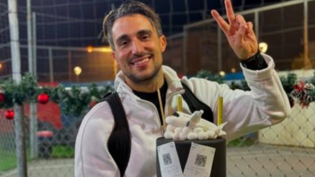 Η έκπληξη της Μαριαλένας Ρουμελιώτη για τα γενέθλια του Σάκη Κατσούλη