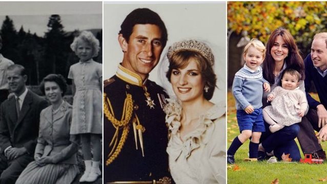 Merry Christmas: Οι χριστουγεννιάτικες κάρτες της βασιλικής οικογένειας στο πέρασμα του χρόνου
