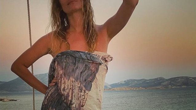 Giovanna Battaglia - Caroline de Maigret - Gilda Ambrosio
: Οι στυλάτες διακοπές τους στην Ελλάδα