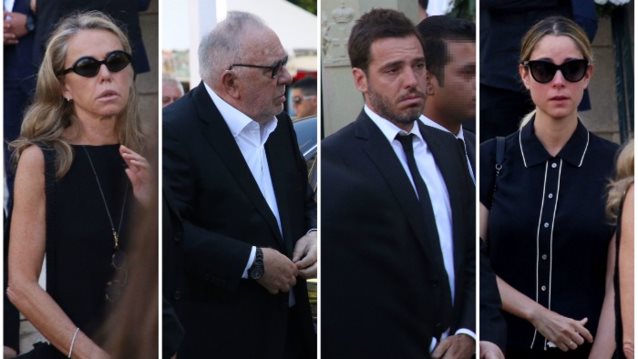 Το Τελευταίο Αντίο Στον Σωκράτη Κόκκαλη Jr: Ήταν όλοι εκεί για να τον αποχαιρετήσουν!