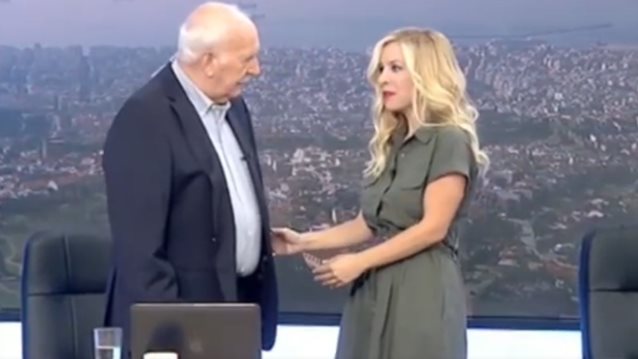 Η Μαρία Αναστασοπούλου μπέρδεψε τον ΑΝΤ1 με τον ΣΚΑΪ &amp; ο Γιώργος Παπαδάκης είχε μια επική αντίδραση