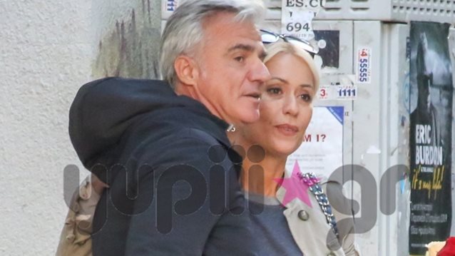 Μαρία Μπακοδήμου - Δημήτρης Αργυρόπουλος: Χαλαρές στιγμές για τους πρώην συζύγους