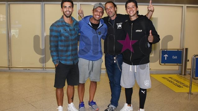 Nomads: Επέστρεψαν οι παίκτες &amp; οι παρουσιαστές: Η άφιξη τους στο «Ελευθέριος Βενιζέλος»