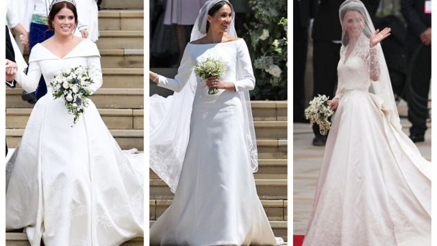 Πριγκίπισσα Ευγενία - Meghan Markle - Kate Middleton: Τελικά ποια πριγκίπισσα κατάφερε το τέλειο bridal αποτέλεσμα;