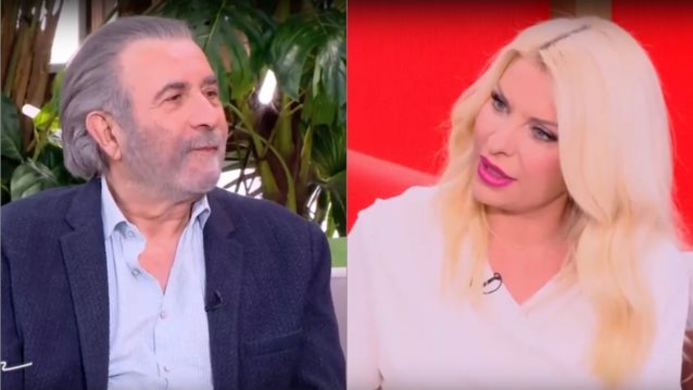 Η ατάκα του Λάκη Λαζόπουλου στην Ελένη Μενεγάκη: "Αν κατάλαβες τι είπα... Παρότι ξανθιά"