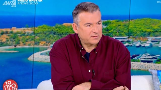 Γιώργος Λιάγκας: "Δεν με ενδιαφέρει αν κάνει νούμερα ή δεν κάνει νούμερα το συγκεκριμένο θέμα"