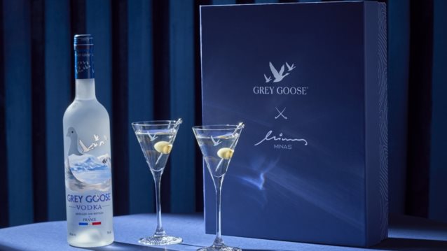 Η Grey Goose και ο Minas παρουσιάζουν ένα μοναδικό set cocktail picks