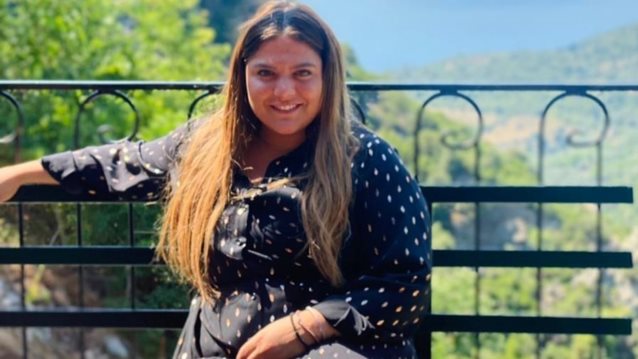 Η Δανάη Μπάρκα στην πυρόπληκτη Αρχαία Ολυμπία - Οι φωτογραφίες που ανέβασε με την καταστροφή της περιοχής