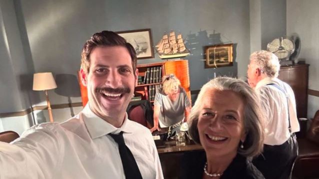 Θανάσης Πατριαρχέας και Λουκία Παπαδάκη στα γυρίσματα της "Ηλέκτρας": "Έρχονται καταιγιστικά επεισόδια"