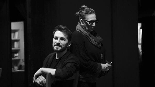 Θοδωρής Βουτσικάκης &amp; Λίνα Νικολακοπούλου στον Κήπο του Μεγάρου