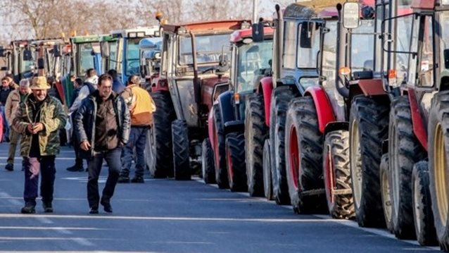 Απροσπέλαστη σήμερα η Αθήνα: Φτάνουν οι αγρότες με δεκάδες τρακτέρ - Ποιοι δρόμοι θα κλείσουν