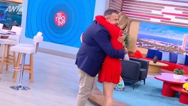 Ο Γιώργος Λιάγκας έκανε πρεμιέρα στο &quot;Πρωινό&quot;: &quot;Επειδή έχω πάντα άγχος τα πρώτα λεπτά...&quot;