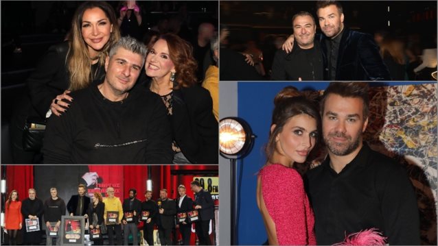 Ο Γιώργος Σαμπάνης έγινε πολυπλατινένιος! Όλες οι φωτογραφίες από την απονομή