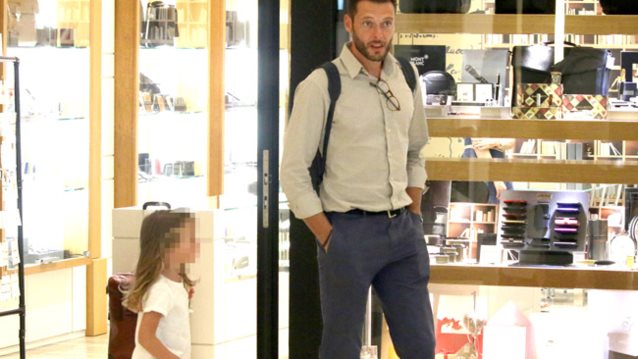 Αλέξανδρος Τζόρβας: Καθημερινές στιγμές με την κόρη του: Φωτογραφίες