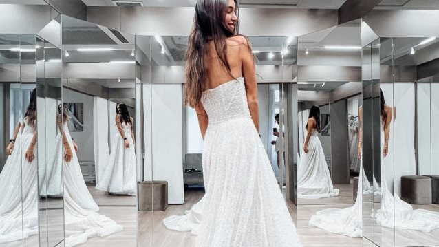 Η Άννα Πρέλεβιτς φόρεσε το νυφικό της και είπε: &quot;Yes I Do&quot;