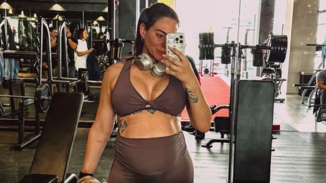 Η Ευρυδίκη Βαλαβάνη εξηγεί τους λόγους που συνεχίζει να γυμνάζεται, λίγο πριν γεννήσει