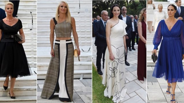 Προεδρικό Μέγαρο | Οι εμφανίσεις των καλεσμένων στη δεξίωση για την 48η επέτειο αποκατάστασης της Δημοκρατίας