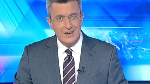 Νίκος Χατζηνικολάου: Η πρεμιέρα στο κεντρικό δελτίο ειδήσεων του ΑΝΤ1: Video